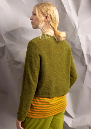 Kofta i alpackamix - grönpeppar