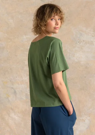Trikåtop ”Himla” i ekologisk bomull - rosmarin