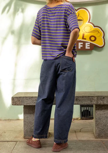 Top "Elise" i ekologisk bomull/modal - ametist