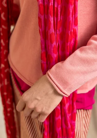 Tröja i ekologisk bomull/lyocell - körsbärsblom