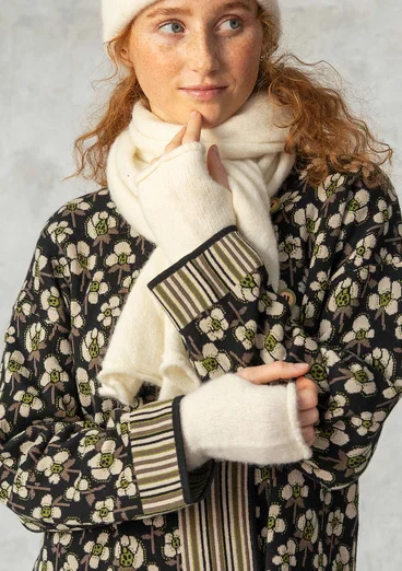 Torgvante i alpackamix - oblekt