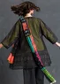 Kimono "Create" i bomull (svart S)