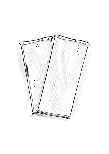 Torgvante i alpackamix - grå/melange