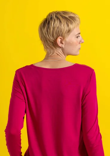 Trikåtop ”Bianca” i lyocell/elastan - cyklamen