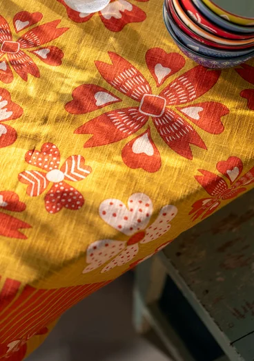 Duk "Soni" i ekologisk bomull - gurkmeja