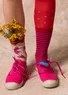 Sneaker "Cordelia" i tyg (hibiskus 36)