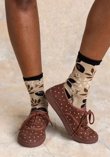 Strumpa ”Ophelia” i ekologisk bomull - kashish