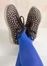 Sneaker "Juno" i återvunnen polyester (svart 36)