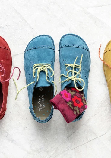 Knytsko i nubuck - veronagrön