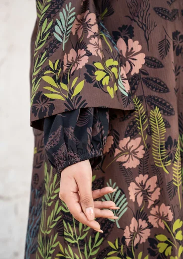 Vävd tunika "Tahiti" i ekologisk bomull - franskrost